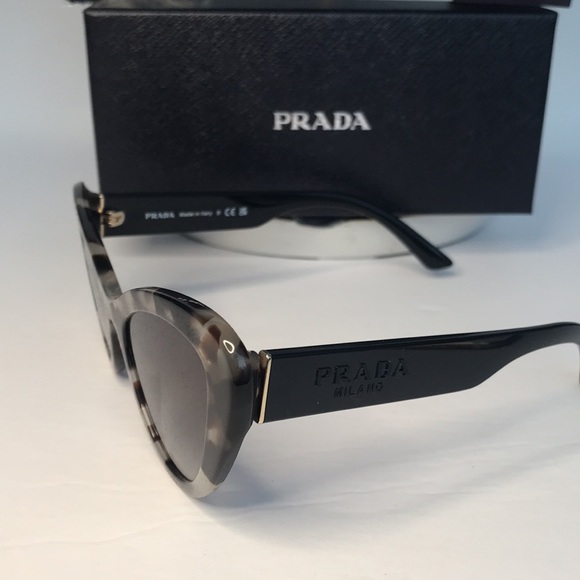 New - Prada 0PR 13YS 07R08I Women Sunglasses Cat eye - Picture 13 of 16